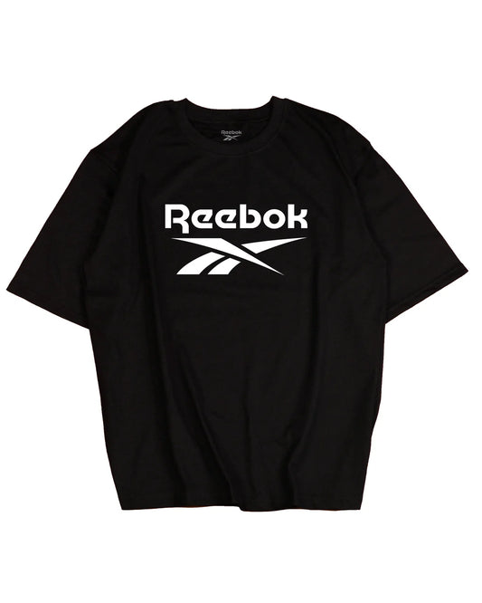 Reebok Large Logo T-Shirt Black/White